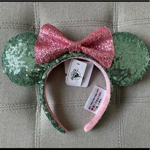 Disney Parks Minnie Ears - Pink and Green